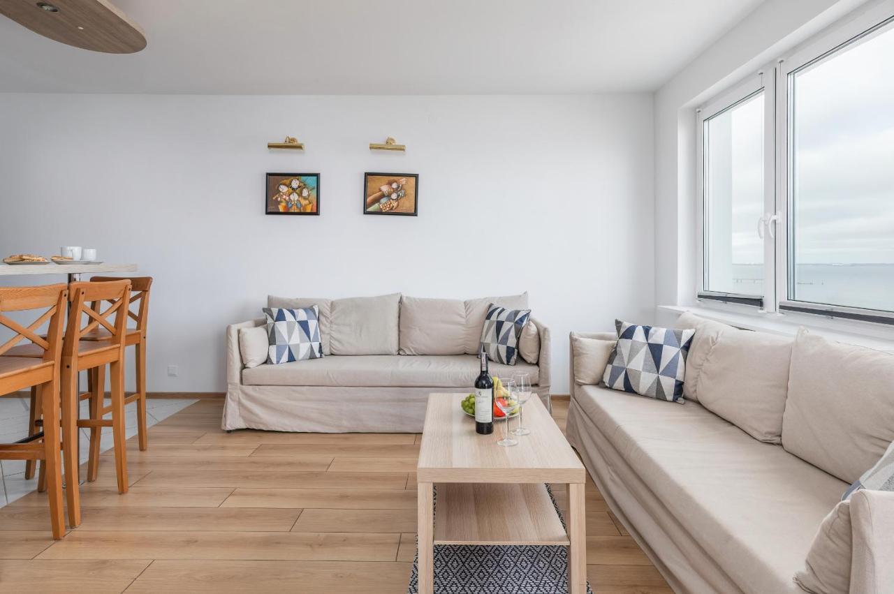 Apartament Przy Plazy - Campingowa - Widok Na Morze By Noclegi Renters مينززدرويه المظهر الخارجي الصورة