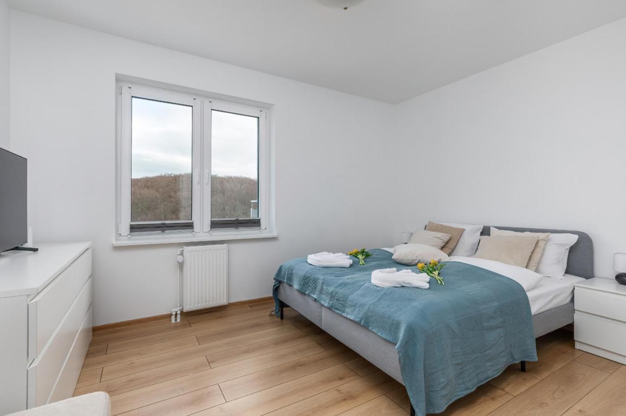 Apartament Przy Plazy - Campingowa - Widok Na Morze By Noclegi Renters مينززدرويه المظهر الخارجي الصورة
