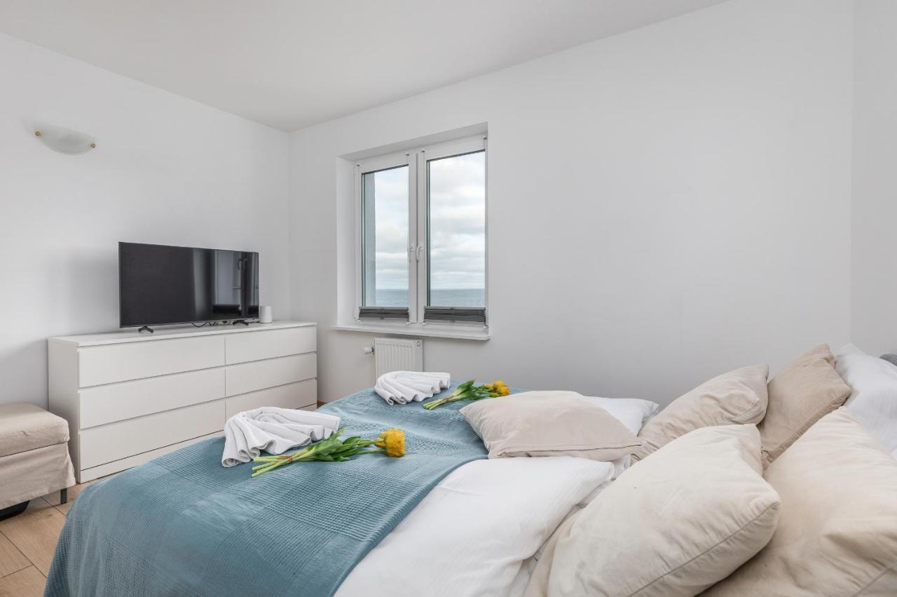 Apartament Przy Plazy - Campingowa - Widok Na Morze By Noclegi Renters مينززدرويه المظهر الخارجي الصورة